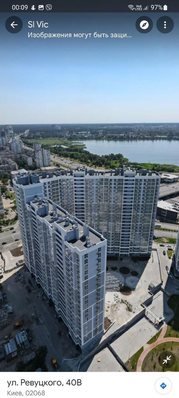 Khariv Flat 239 Повышение Lägenhet Kiev Exteriör bild